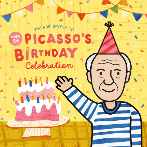 October Picasso's Birthday Celebration {member pricing $5 per person)